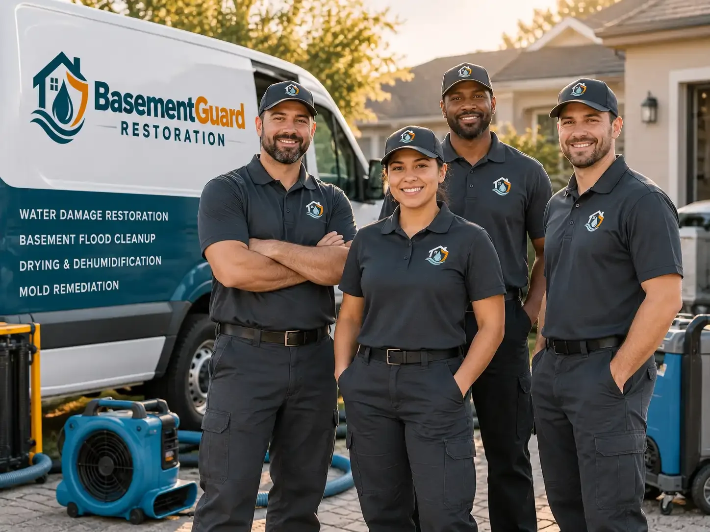 Basement Water Damage Restoration company in White Pigeon, MI
